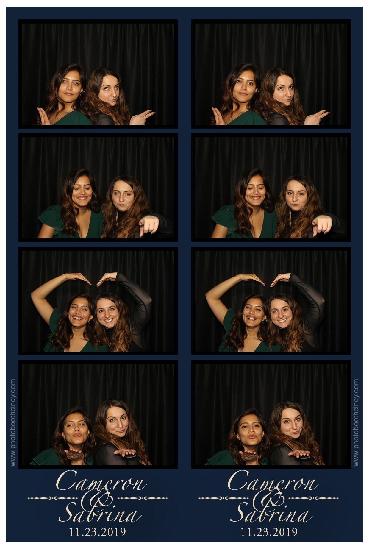 Cameron & Sabrina | View more photos from the event at gallery.photoboothcincy.com/u/PhotoBoothCincy/Cameron-Sabrina